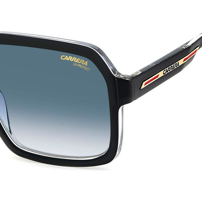 Victory C 08/S, Crystal Black/Dark Blue Gradient Lenses