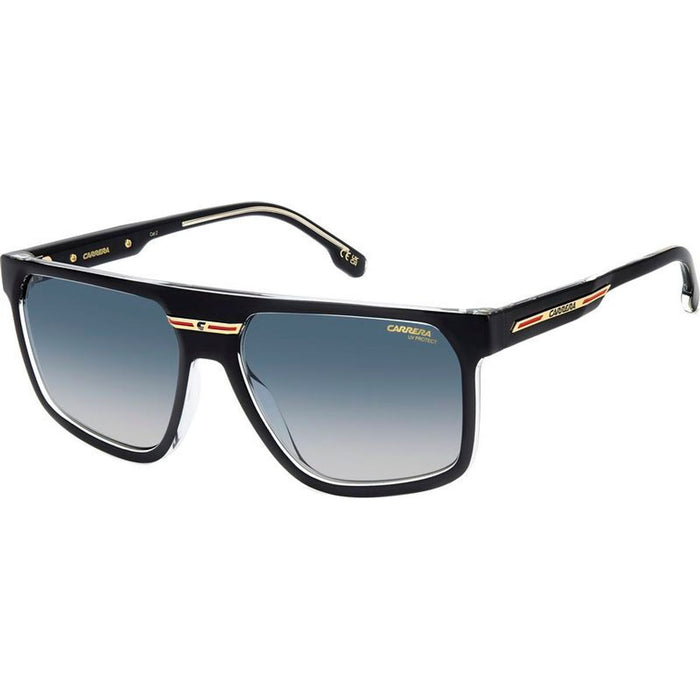 Victory C 14/S, Black and Crystal/Dark Blue Gradient Lenses