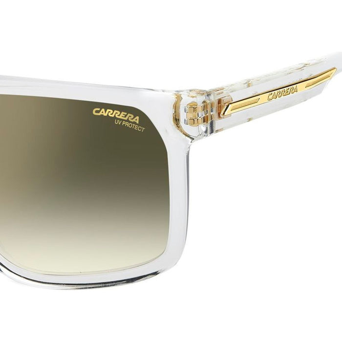Victory C 14/S, Crystal and Gold/Green Gradient Gold Mirror Lenses