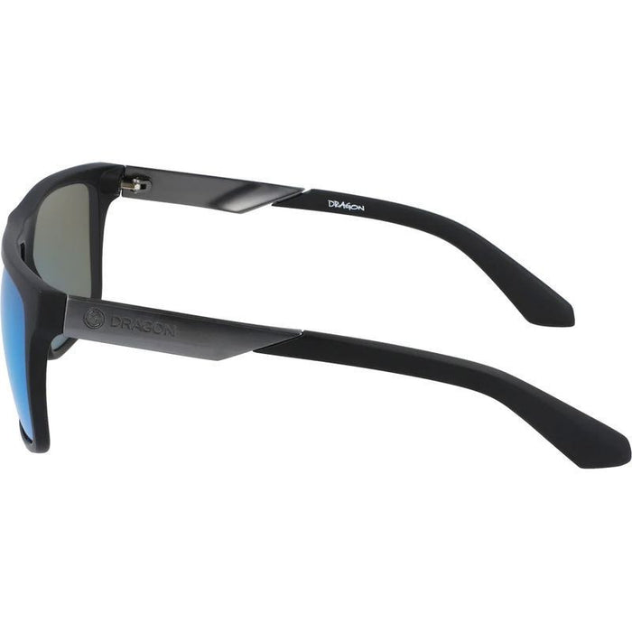 Vinyl, Matte Black/Blue Ionised LL Lenses