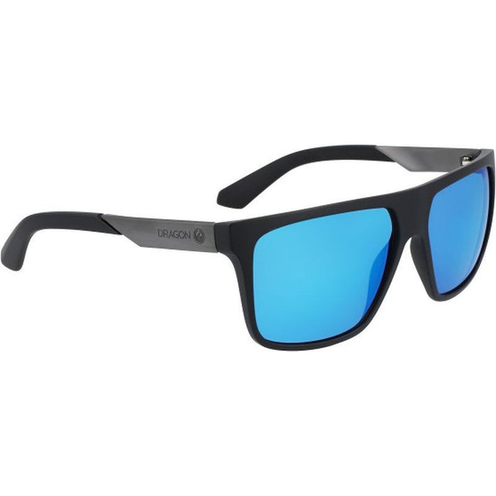 Vinyl, Matte Black/Blue Ionised LL Lenses