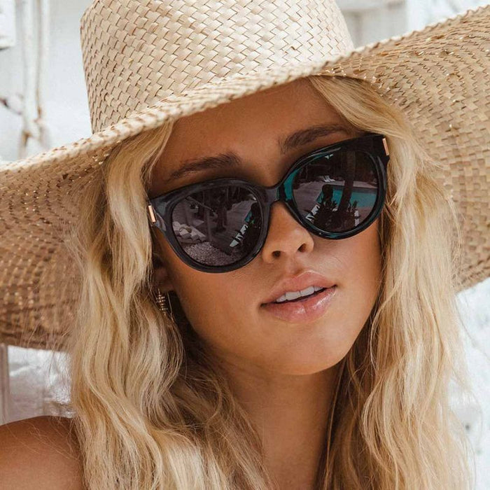 Vivian, Gloss Black/Smoke Polarised Lenses