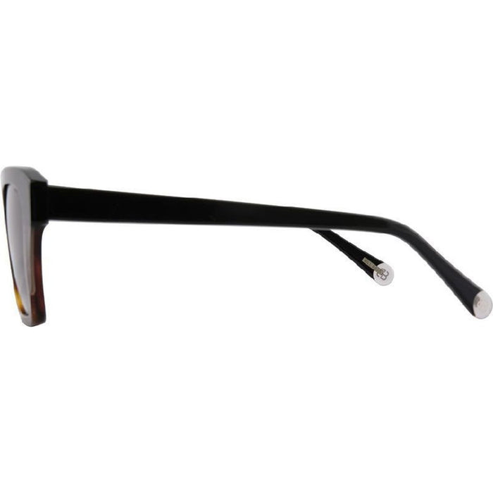 Viviana, Black and Demi/Grey Gradient Polarised Lenses