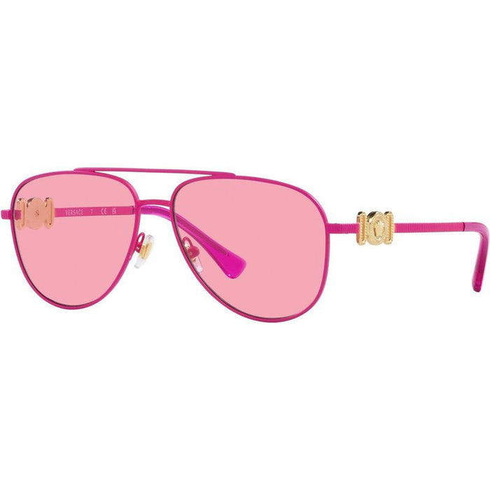 VK2002, Matte Fuchsia/Pink Lenses