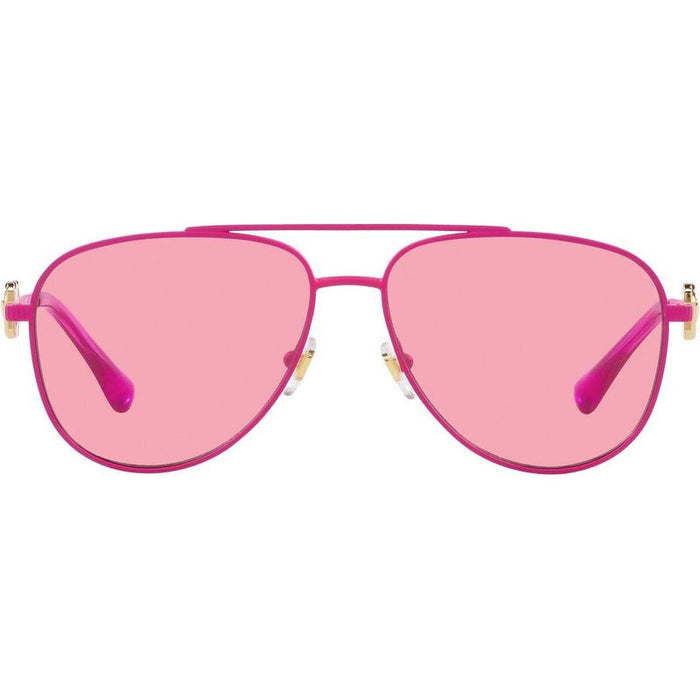 VK2002, Matte Fuchsia/Pink Lenses