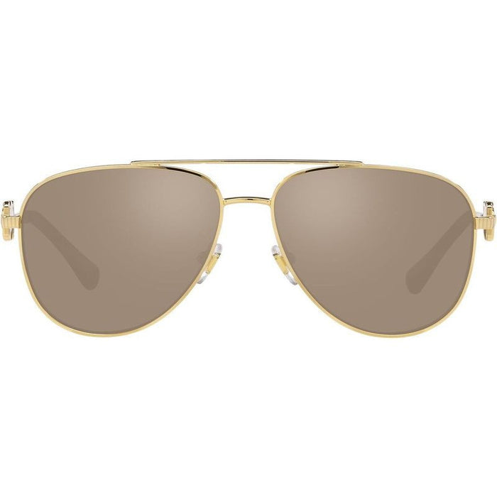 VK2002, Gold/Brown Gold Mirror Lenses