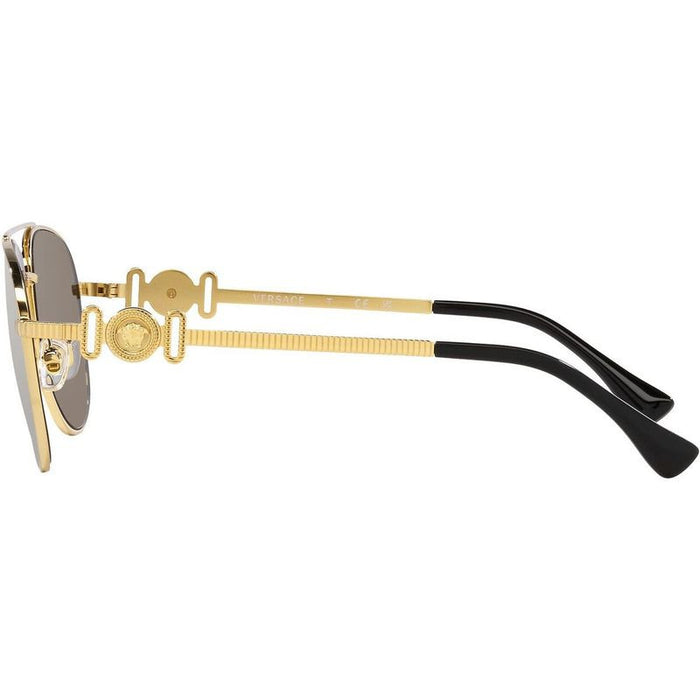 VK2002, Gold/Brown Gold Mirror Lenses