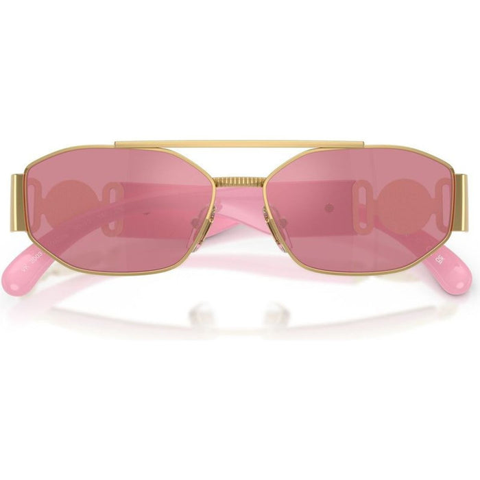 VK2003, Gold/Pink Mirror Lenses