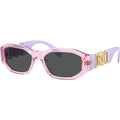 VK4429U, Transparent Lavender/Dark Grey Lenses