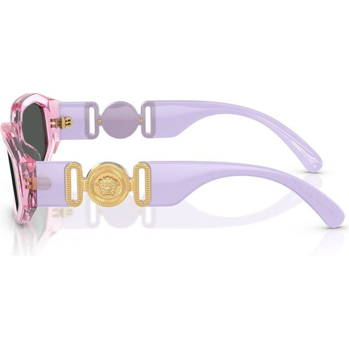 VK4429U, Transparent Lavender/Dark Grey Lenses