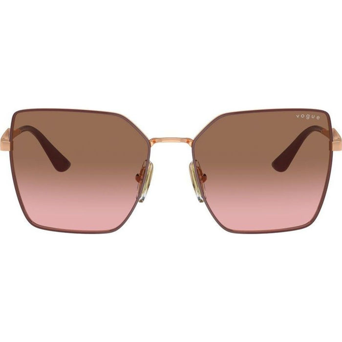 VO4284S, Top Bordeaux and Rose Gold/Brown Pink Gradient Lenses