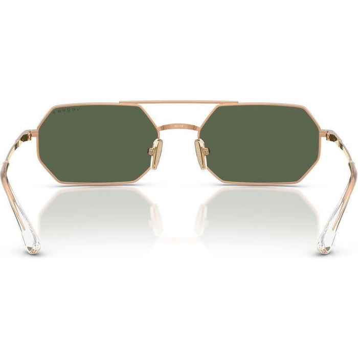 VO4329S, Rose Gold/Dark Green Polarised Lenses
