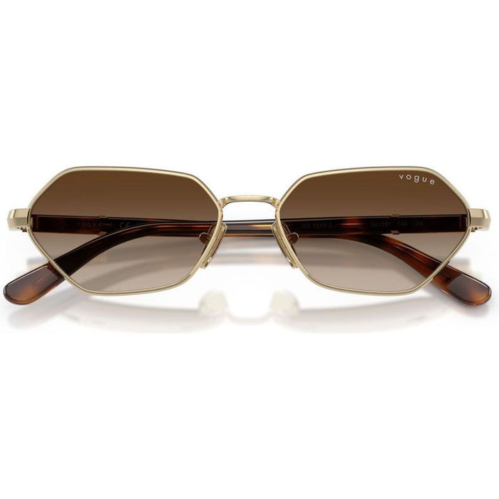 VO4349S, Pale Gold/Brown Gradient Lenses