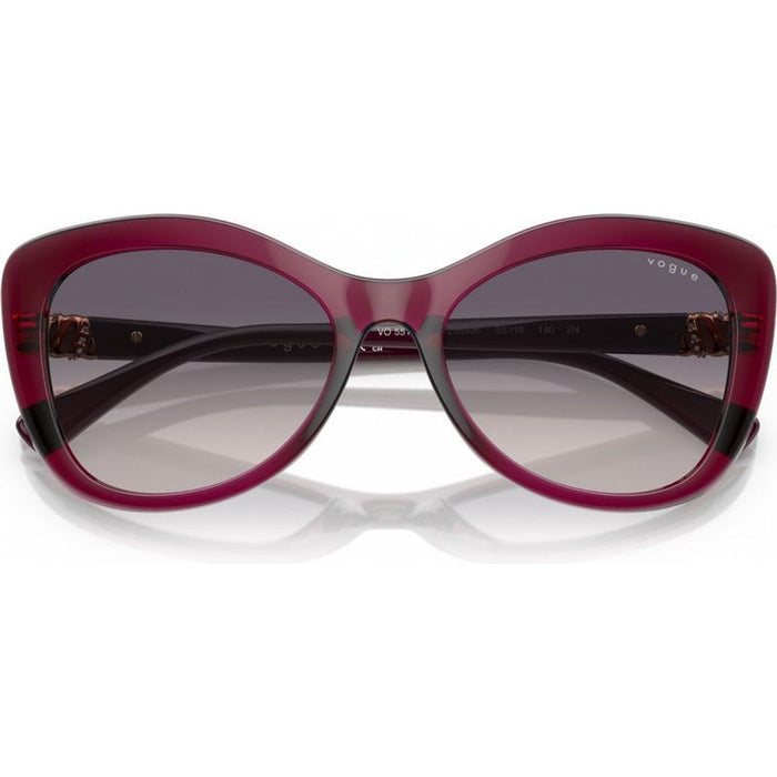 VO5515SB, Transparent Cherry/Dark Grey Pink Gradient Lenses