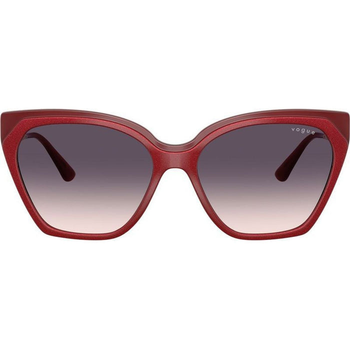 VO5521S, Top Red and Opal Red/Dark Grey Pink Gradient Lenses