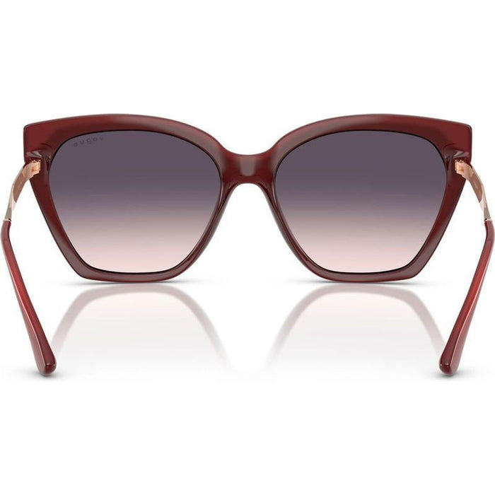 VO5521S, Top Red and Opal Red/Dark Grey Pink Gradient Lenses