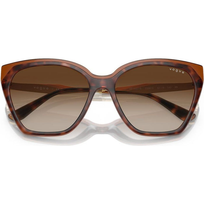 VO5521S, Top Dark Havana and Light Brown/Brown Gradient Lenses