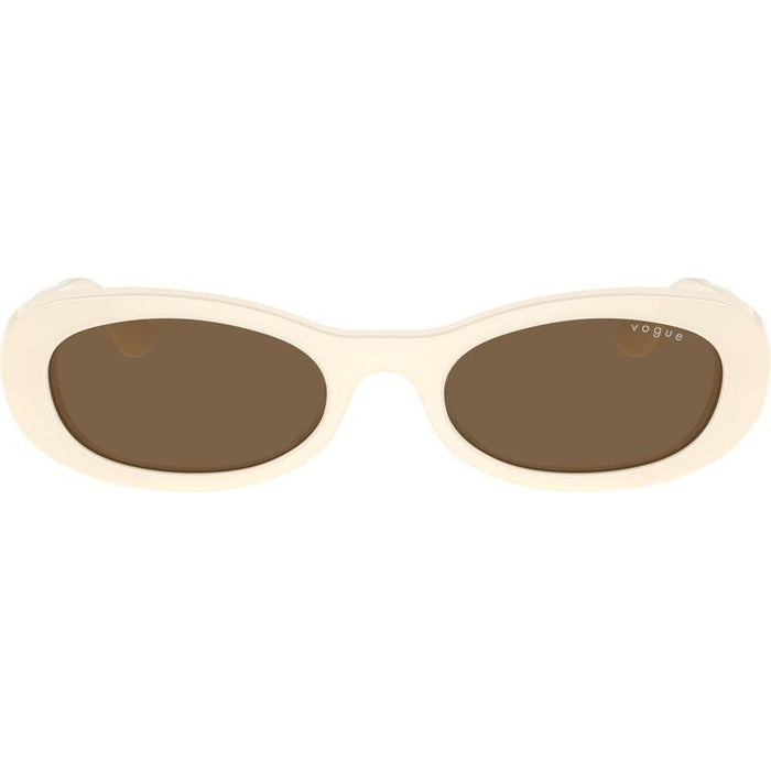 VO5582S, Full Ivory/Dark Brown Lenses