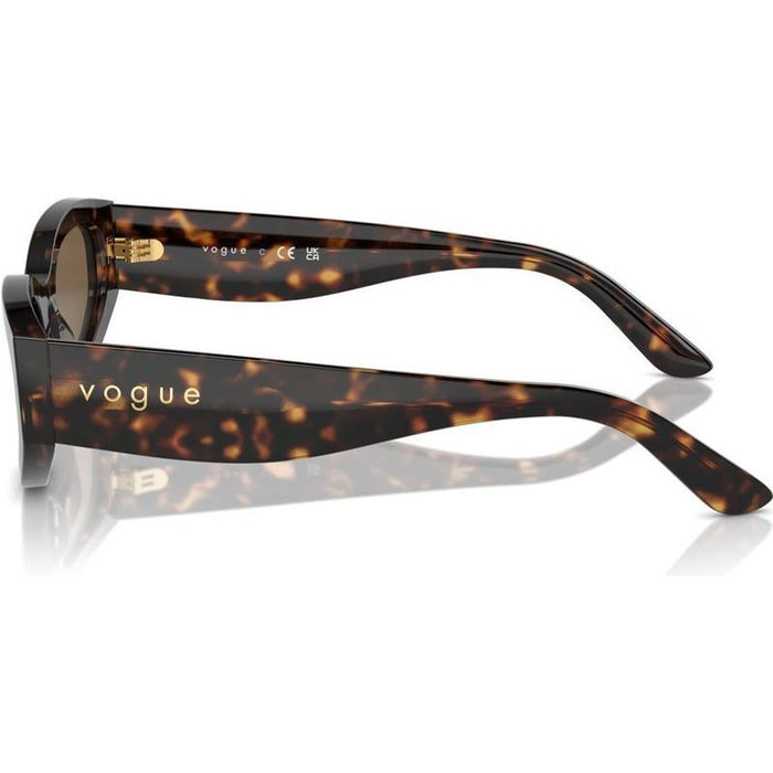 VO5585S, Dark Havana/Dark Brown Lenses