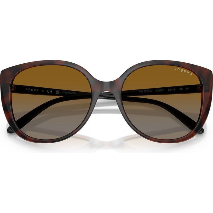 VO5623S, Top Dark Havana and Light Brown/Brown Grey Gradient Polarised Lenses