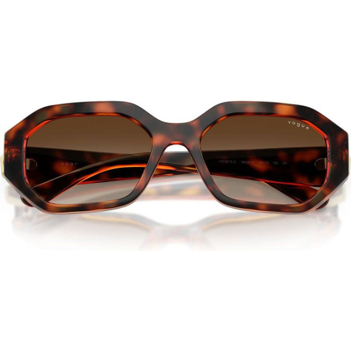 VO5675S, Dark Havana/Brown Gradient Lenses