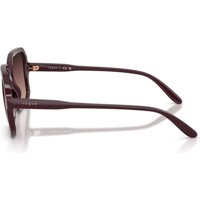 VO5696S, Full Bordeaux/Purple Brown Gradient Lenses