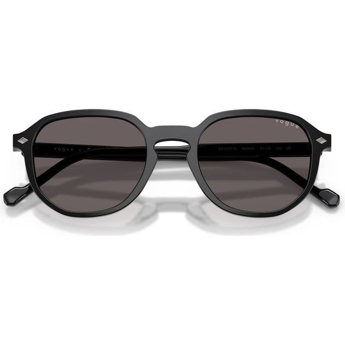 VO5707S, Black/Black Smoke Lenses