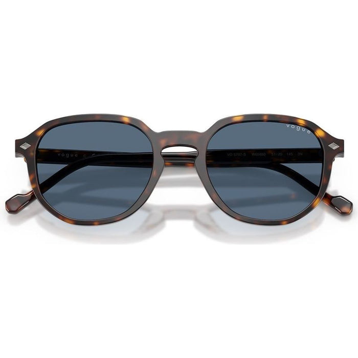 VO5707S, Dark Havana/Dark Blue Lenses