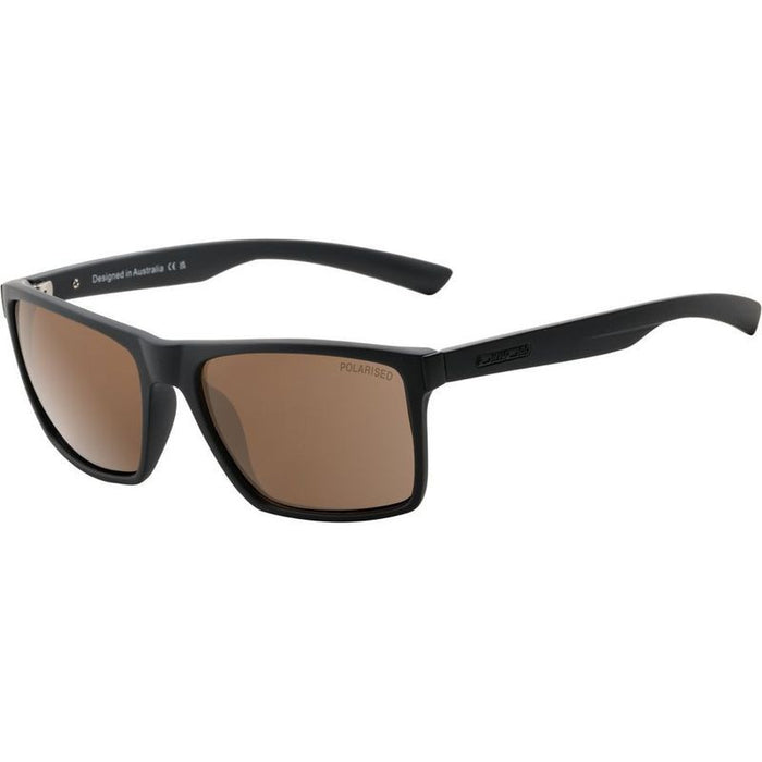 Volcano, Satin Black/Brown Polarised Lenses