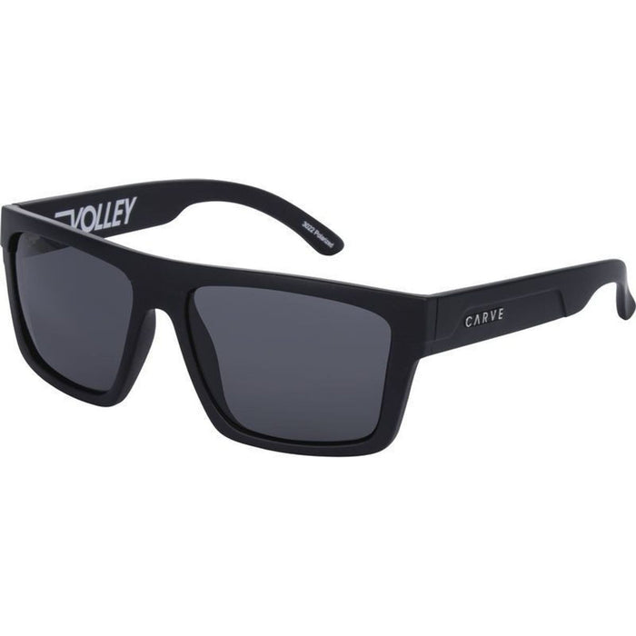 Volley, Matte Black/Grey Polarised Lenses