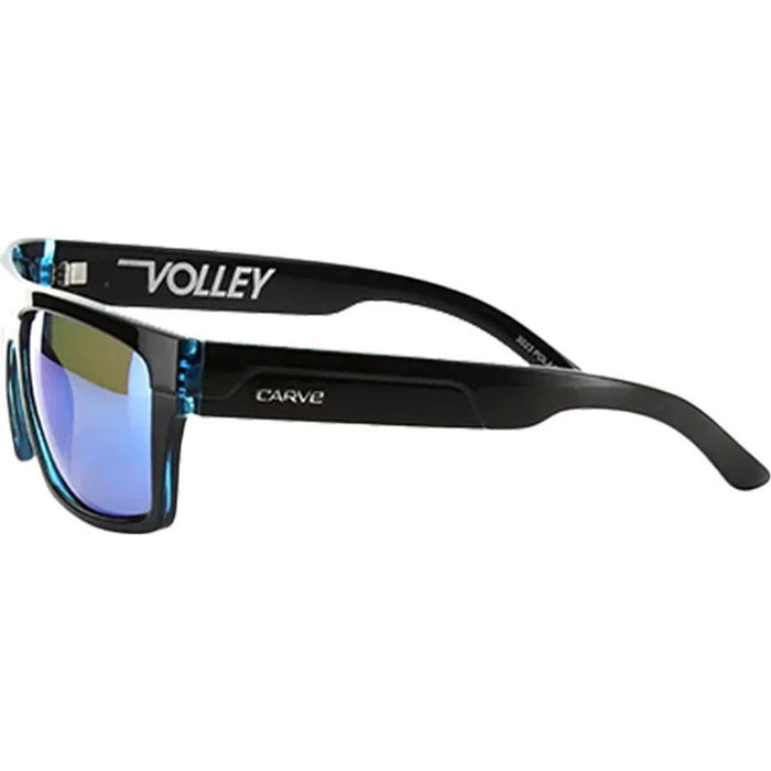 Volley, Gloss Black/Blue Mirror Lenses