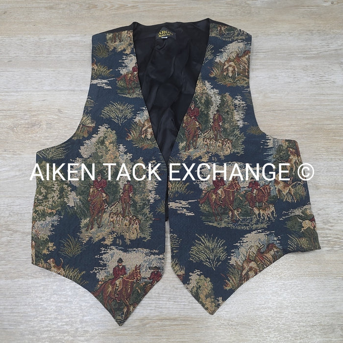 Von Baron Vest w/ Hunt Scene, Women's XLarge
