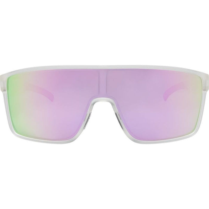 Vortex, Frosted Clear/Light Pink Mirror Polarised Lenses