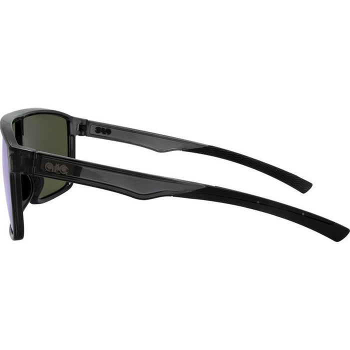 Vortex, Crystal Dark Grey/Green Mirror Polarised Lenses