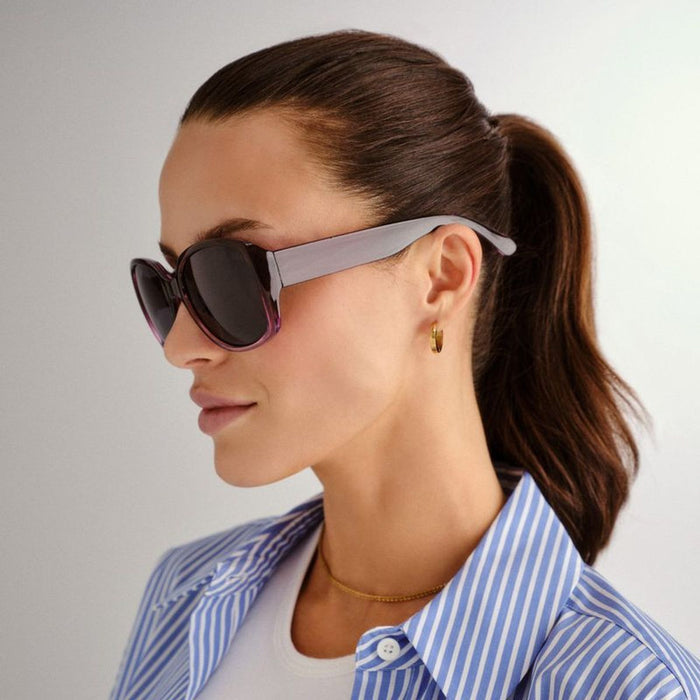 Wagstaff, Violet Gradient/Smoke Polarised Lenses