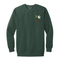 Warrior Vytis - Men/Women Unisex Garment-Dyed Crewneck Sweatshirt
