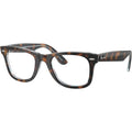 Wayfarer Ease RX4340V, Dark Havana on Multicolour/Clear Lenses
