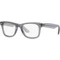 Wayfarer Ease RX4340V, Transparent Grey/Clear Lenses