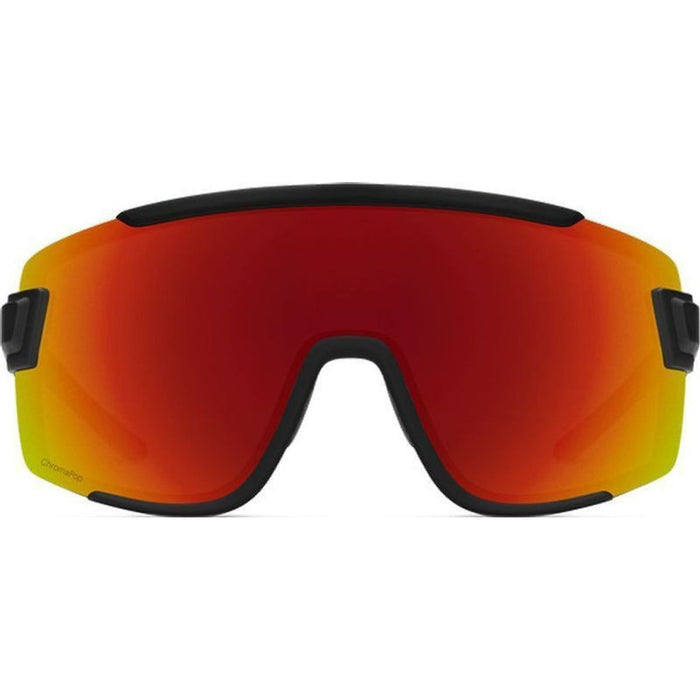 Wildcat, Matte Black/Chromapop Red Mirror Lenses