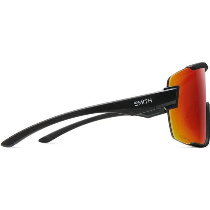 Wildcat, Matte Black/Chromapop Red Mirror Lenses