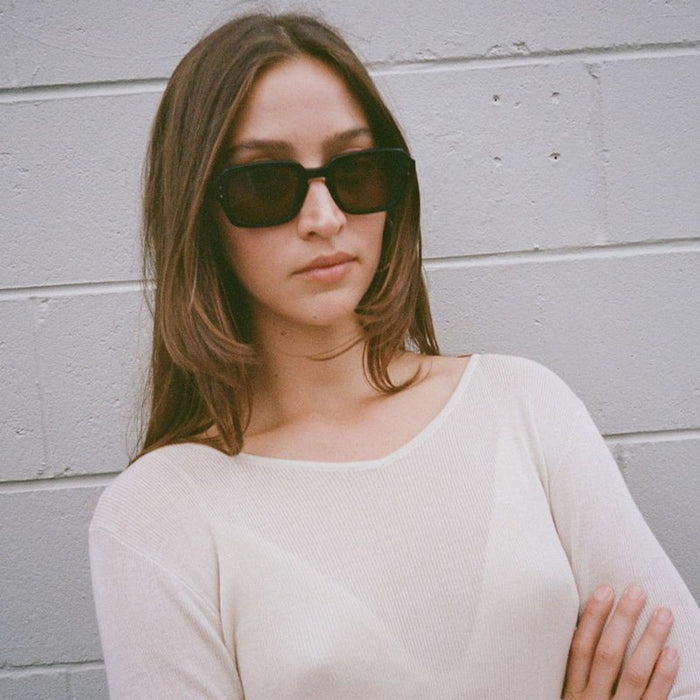 Wilson, Polished Black/Black Lenses