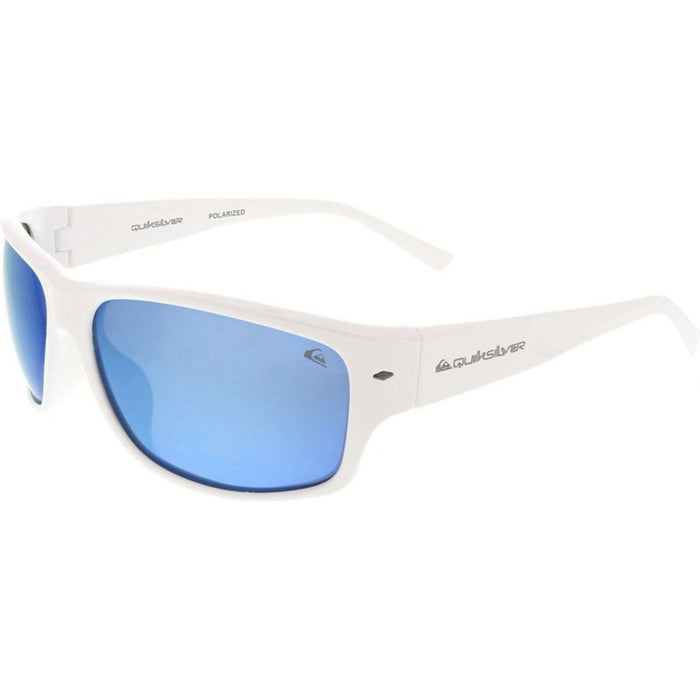 Wind Wave, White/Ice Blue Mirror Polarised Lenses