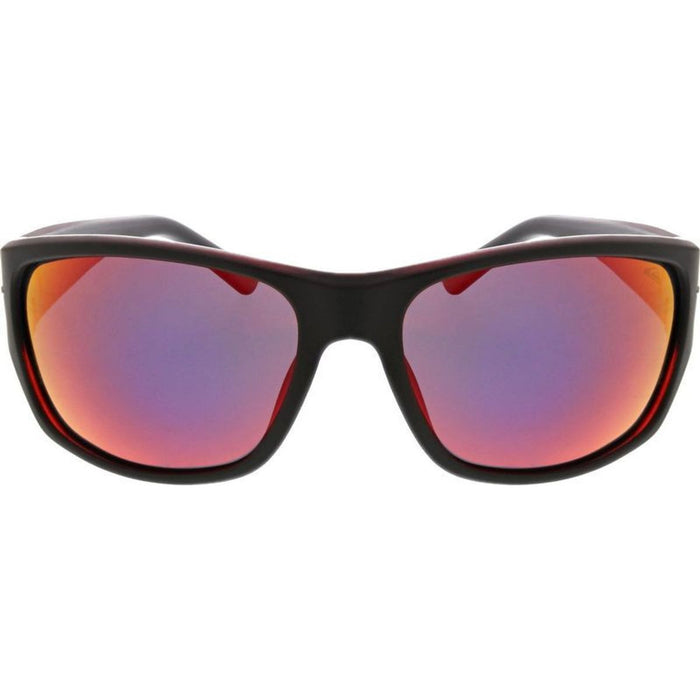 Wind Wave, Matte Black/Red Mirror Polarised Lenses