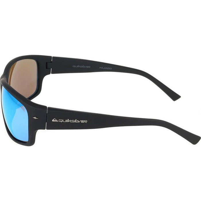 Wind Wave, Rubber Black/Blue Mirror Polarised Lenses