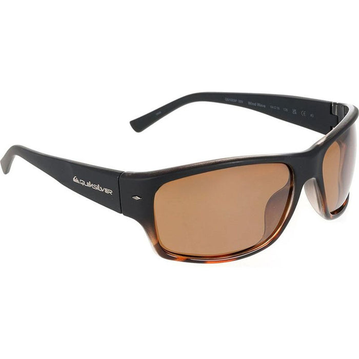 Wind Wave, Black and Tort/Brown Light Silver Flash Mirror Polarised Lenses