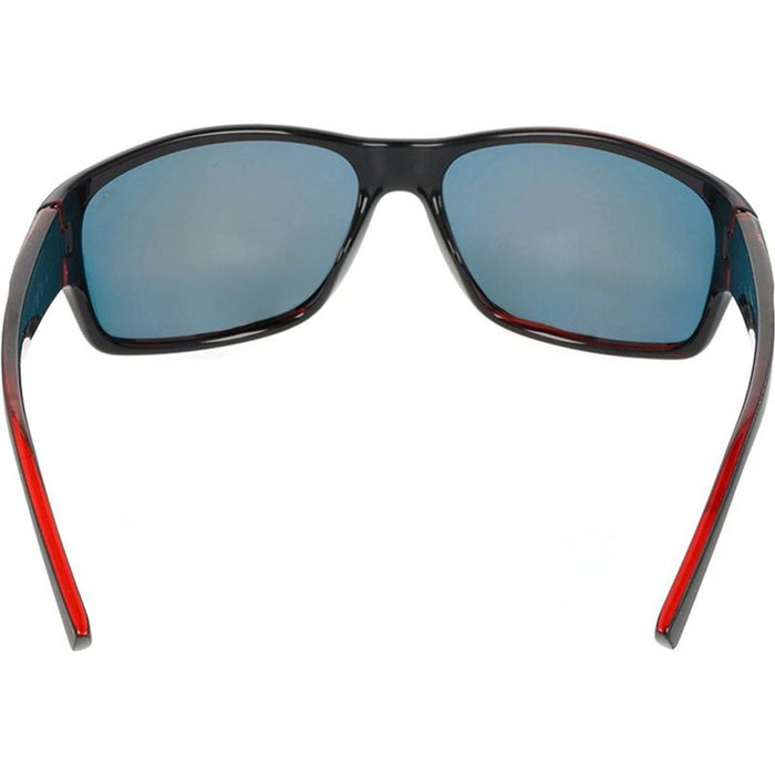Wind Wave, Matte Black/Red Mirror Polarised Lenses