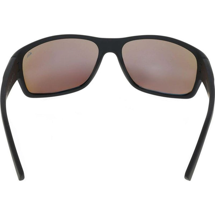 Wind Wave, Rubber Black/Blue Mirror Polarised Lenses