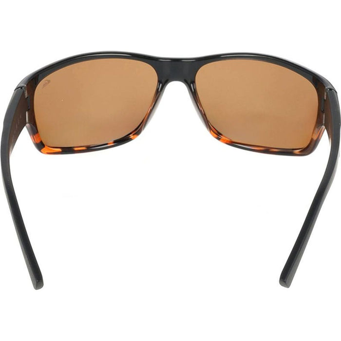 Wind Wave, Black and Tort/Brown Light Silver Flash Mirror Polarised Lenses