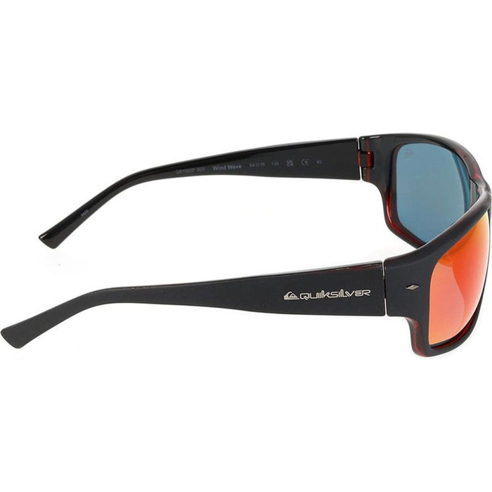 Wind Wave, Matte Black/Red Mirror Polarised Lenses