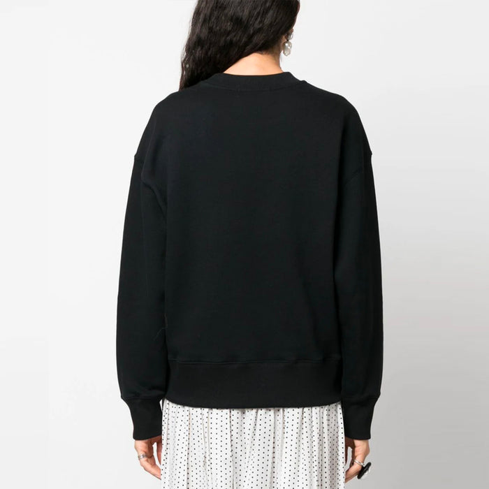 Women's Msgm Lynx Printed Sweatshirt Black